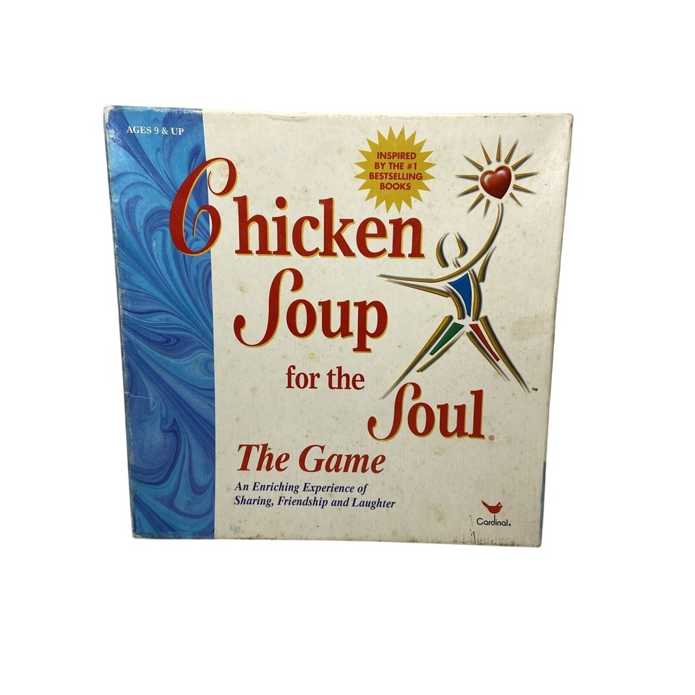 Chicken Soup for the Soul The‎ Game Cardinal Industries 1999 Board Game Vintage